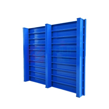安赛瑞 钢制托盘 200242 (满铺)冷轧钢 100×100×12.5cm 两面进叉 静载:2.5T 动载:1.5T (蓝色)