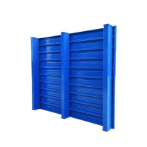 安赛瑞 钢制托盘 200243 (满铺)冷轧钢 120×120×12.5cm 两面进叉 静载:2.5T 动载:1.5T (蓝色)