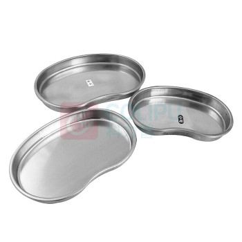 冰禹 不锈钢腰盘弯盘 BYrl-208 大号