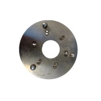 ROCCPS 不锈钢托盘 JZ-FHGZ-35 (φ160*24mm) (不锈钢色)