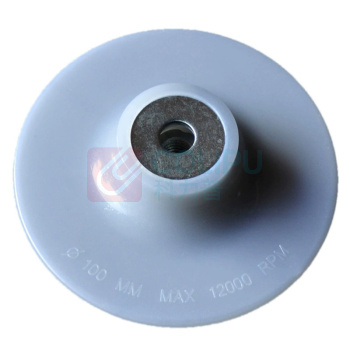 力航 盘式抛光机塑料垫盘托盘 100mm