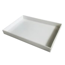 康迪普 防渗漏 PP塑料托盘 二次容器 4加仑耐酸碱款 340*340*50mm