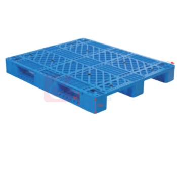 玉糂 网格川字 塑料托盘 YS1311 尺寸1300x1100x150mm (蓝色)