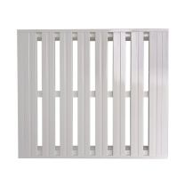 欧曼 川字塑料托盘 OM092 1200*800*150mm 静载4T货架载1T 内加钢管 (蓝色)