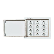 罗德力 手机信号屏蔽寄存柜 12格 高400*宽542*深240MM 挂壁款 可放6.3寸手机