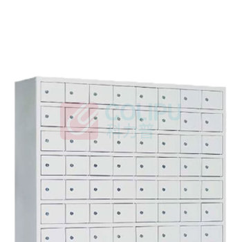 罗德力 钢制手机充电存放柜 96门 2个USB+5孔插座 充电款 高1800*宽1240*深225MM