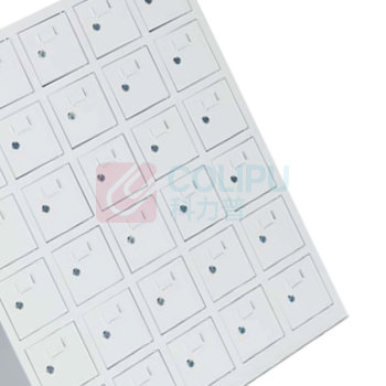 罗德力 钢制手机充电存放柜 30门 2个USB+5孔插座 充电款 高1105*宽900*深225MM