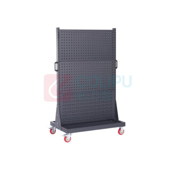罗德力 车间工具架 1560*610*960mm 双三层移动+棚板2百4方