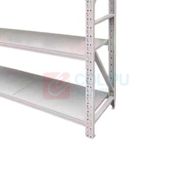 罗德力 中型货架仓储置物架展示架 200*60*200cm 四层/200KG主架 (白色) 包安装