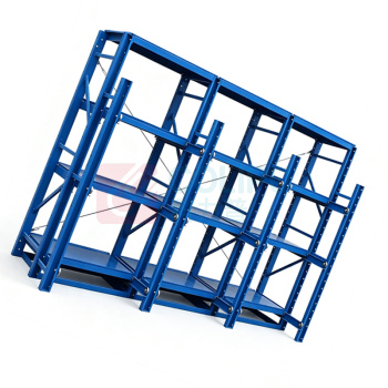 OIMG 全开抽屉式模具架 3100×600×2000mm 85%拉出带封顶 3节9抽总承重 3T