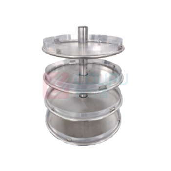 特瑞夫 TREFFLAB 4层盘台式不锈钢旋转药盘架 96101171 Φ500×650mm