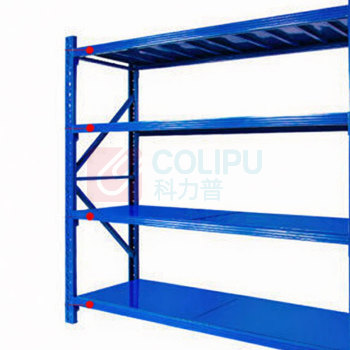 罗德力 货架 120*40*200cm 主架4层 (蓝色) 单层最大承重100kg