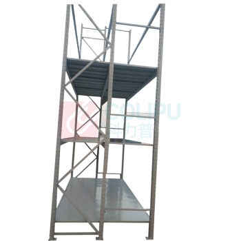 罗德力 重型仓储货架 2100*1200*2550mm 主架*4层 承重单层500kg
