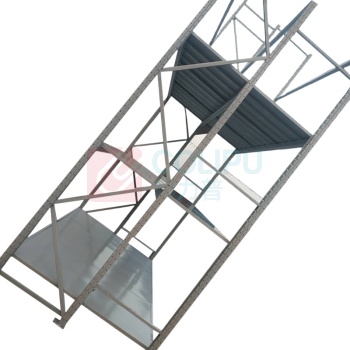 罗德力 重型仓储货架 2100*1200*2550mm 主架*4层 承重单层500kg