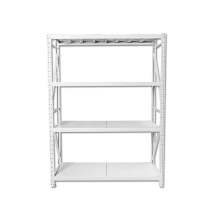 安赛瑞 重型仓储货架 28439 500kg/层 200×60×200cm (白色)