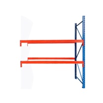 欧曼 横梁货架 OM013 副架L2700*W1000*H3000MM 两层 2.5T/层 (宝蓝+橘红) 定制产品 售前咨询