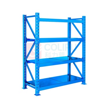 欧曼 重型层板货架 OM040 四层主架L2000*D800*H2000mm 400KG/层 (蓝色) 定制产品