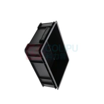 恒拓 黑色防静电物料盒 HT-045 外尺寸:长450*宽340*高140MM