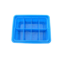 迈恻亦 手提式八格零件盒 分格塑料箱 外尺寸210*100*275mm