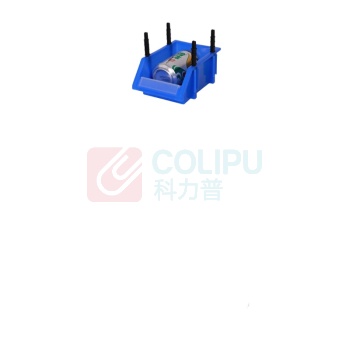罗德力 塑料斜口物料收纳盒 Q2号 250*150*120mm (红色)