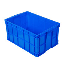 康格雅 塑料周转箱 零件盒 工业物料盒 575-300 640*430*310mm (蓝色)