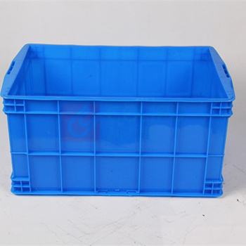 康格雅 塑料周转箱 零件盒 工业物料盒 575-300 640*430*310mm (蓝色)
