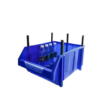 康格雅 斜口组合式零件盒物料盒 加高 C2#500*385*240mm (蓝色)