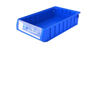 力王 零件盒收纳盒 400*234*90mm (蓝色)