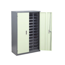 罗德力 抽屉式物料柜 52抽透明带门 L754*W360*H1180 30KG/层