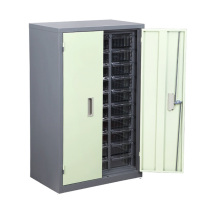 罗德力 抽屉式物料柜 30抽透明带门 L580*W360*H940 30KG/层