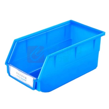 冠宇 背挂式零件盒 270×140×125mm (蓝色) (含1张标签纸 1个透明标签盖)
