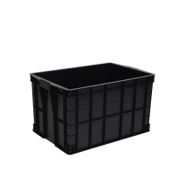 OIMG 防静电周转箱 塑料箱 加厚 640*430*360mm 加厚 (黑色)