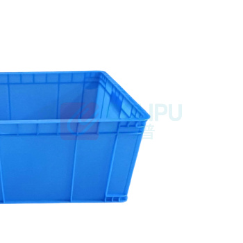 罗德力 塑料周转箱仓库分类物料箱 600*500*300mm (蓝色)