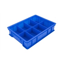 爱迪威 蓝色零件盒 440*320*100mm 8格