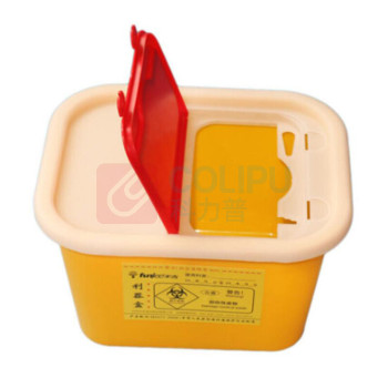 海斯迪克 HYSTIC 方形利器盒 gnjz-1242 方形利器盒5L (黄色) (10个)
