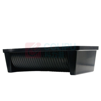 海斯迪克 HYSTIC 静电SMT料盘盒 HKW-72 中号450*190*110mm (黑色)