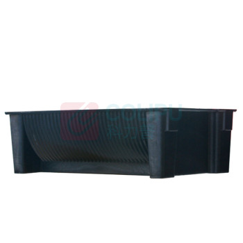 海斯迪克 HYSTIC 静电SMT料盘盒 HKW-72 中号450*190*110mm (黑色)