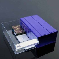 凯丰 抽屉式零件盒物料盒 F6# 蓝色，塑料盒 