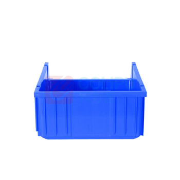 力王 货架零件盒加厚组合塑料斜口零件盒 PK023 450*370*180 (蓝色) 10个/组