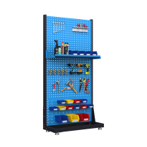 尔迈 工具架 EM-GJJ-03 单面4层固定款 960×375×1890mm (蓝色)