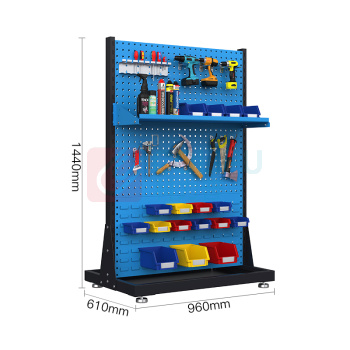 尔迈 工具架 EM-GJJ-11 双面3层固定款 960×610×1440mm (蓝色)