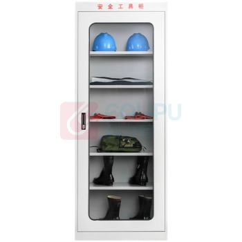 海麦斯 加厚钢制电力安全工具柜电力柜绝缘柜 配电房安全器具柜铁皮柜 1100*450*2000mm 