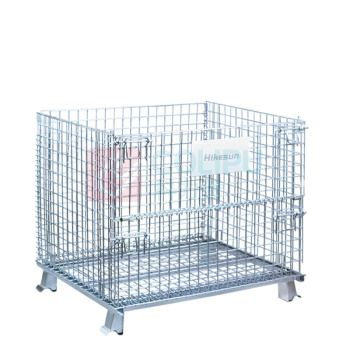 和齐顺 Hikesun 货物仓储笼 HQS-HC866 800*600*640mm (蓝白镀锌)