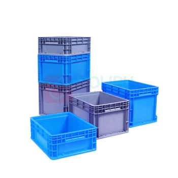 震迪 EU物流箱车间加厚零件盒汽配工具收纳框 600*400*120