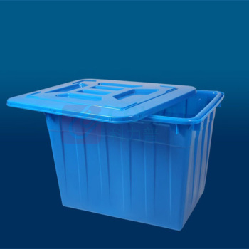 格强 塑料箱 G5-75 57.5cm*77cm*48cm HFDE塑料 加厚 带盖子