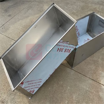 力王 分隔式零件盒 L500×B350×H200mm 不锈钢