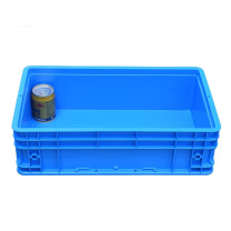 高翊柏 塑料周转箱 11080276 500*300*150mm 特厚EU (蓝色) 仓储配件箱食品箱物流箱收纳五金工具盒储物盒
