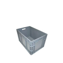 罗德力 物流周转箱 外径600*400*340mm (灰色) 无盖