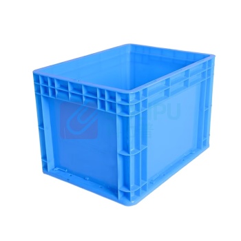 欧曼 周转箱物流箱塑料箱EU箱 400*300*280MM 不含盖 (蓝色)