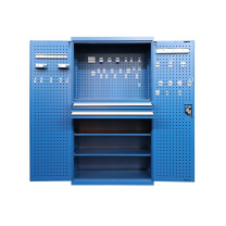 力王 工具柜小S3 1000*500*1800 两层抽屉两层隔板储物柜板厚1.2mm